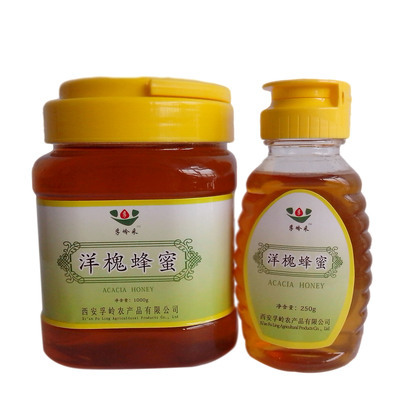 供應孚嶺采正品洋槐蜂蜜組合1000g+250g便攜瓶，誠招批發代理
